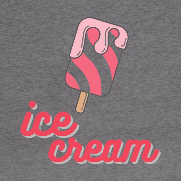 Cute Ice Cream Art by Moshi Moshi Designs